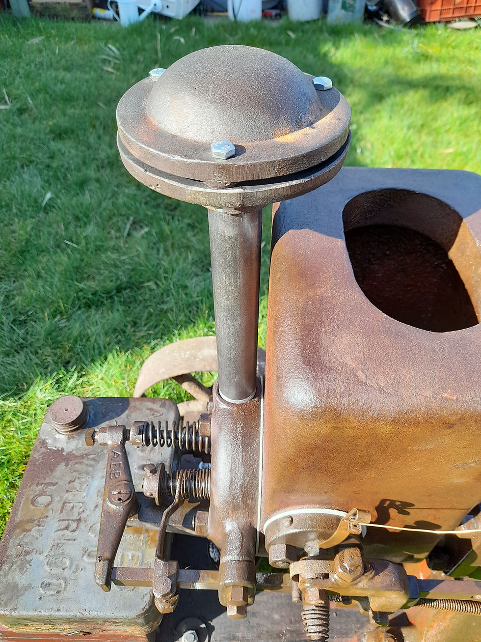 Thumbnail: Associated / Amanco cast iron exhaust silencer 1"bsp