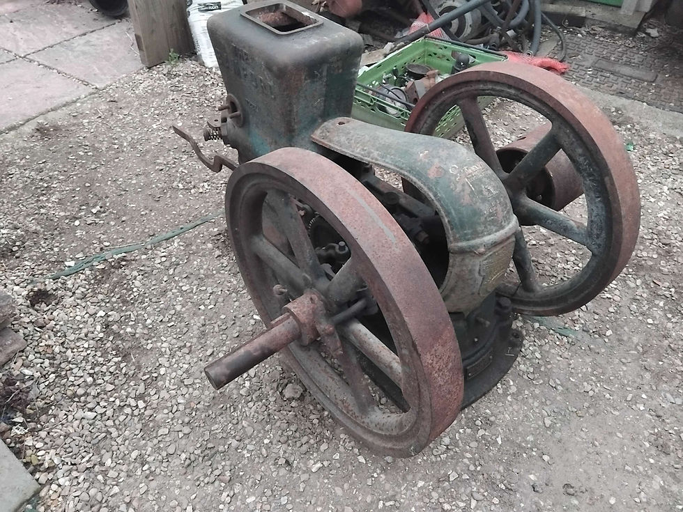 Thumbnail: 4hp Bamfords open crank stationary engine project