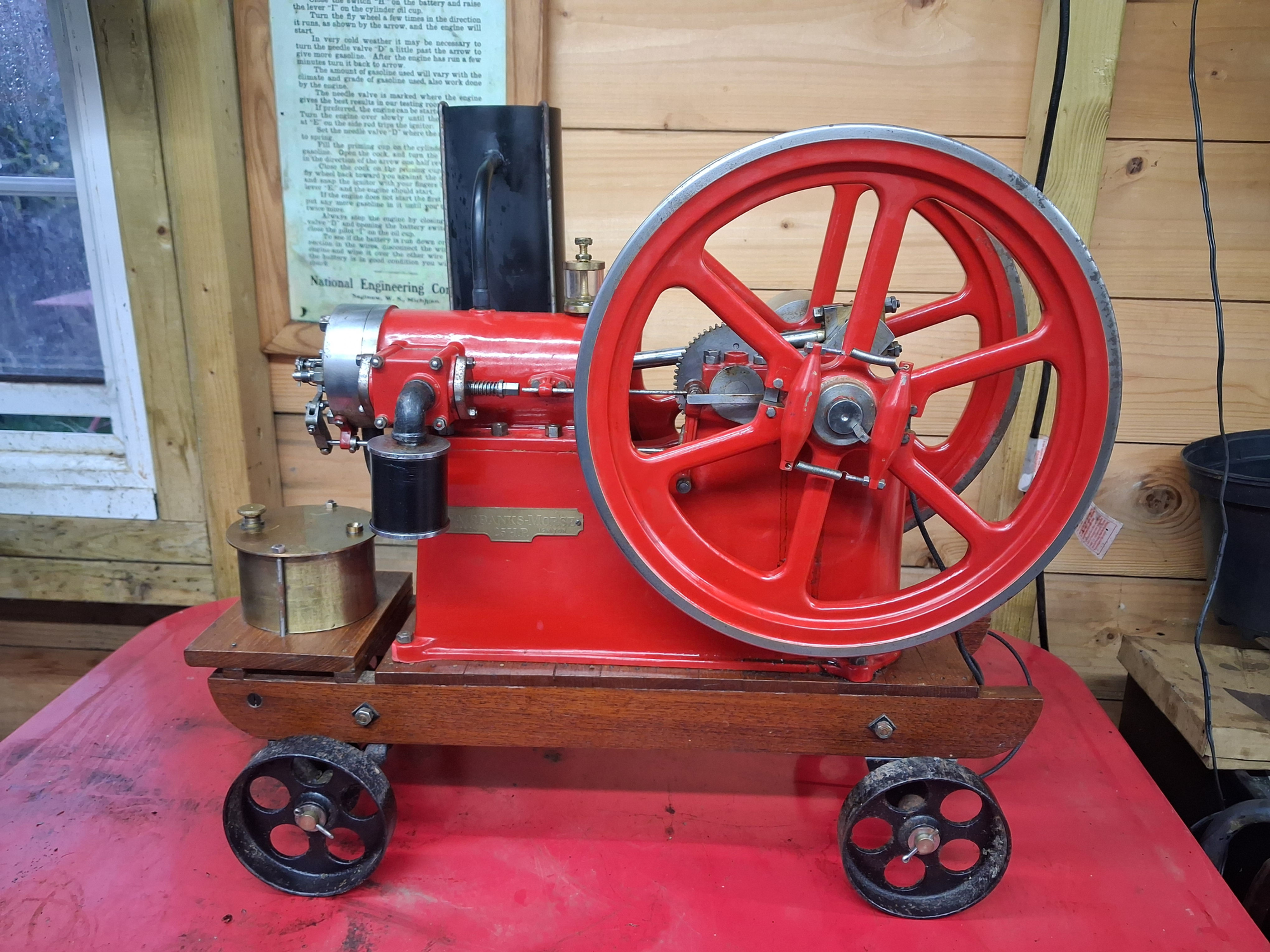1/6th scale 25hp Fairbanks Morse Model N