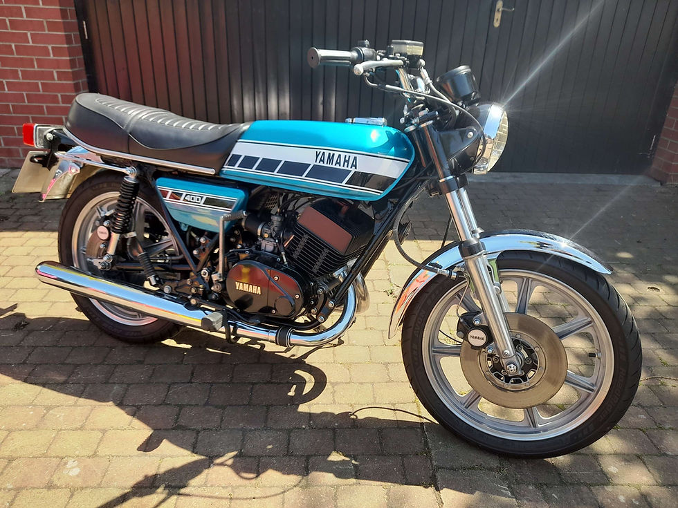 Thumbnail: Classic 1976 Yamaha RD400c MATCHING NUMBERS