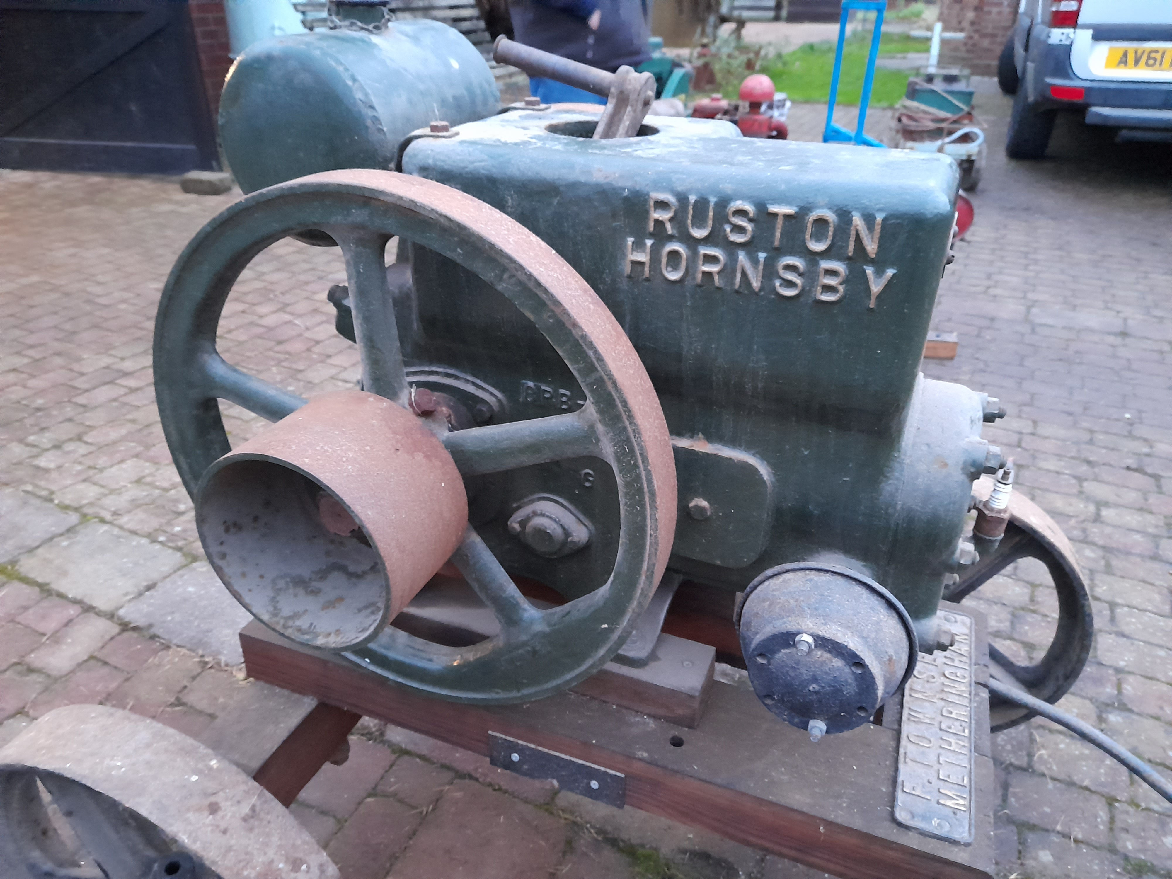 Ruston Hornsby 8PB 3hp stationary engine