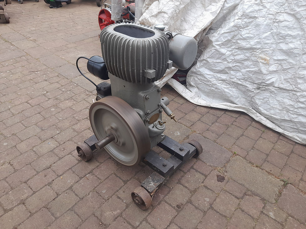 Thumbnail: Wolseley WD8 hopper cooled petrol stationary engine