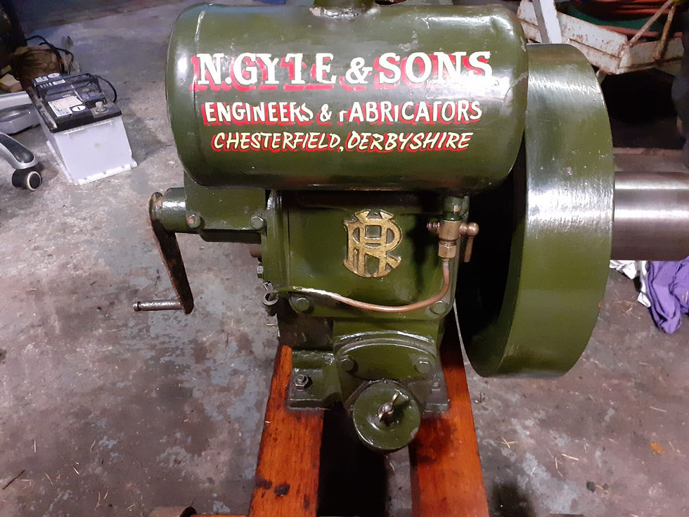 Thumbnail: 1.5hp Ruston Hornsby 6PB stationary engine, Running Order