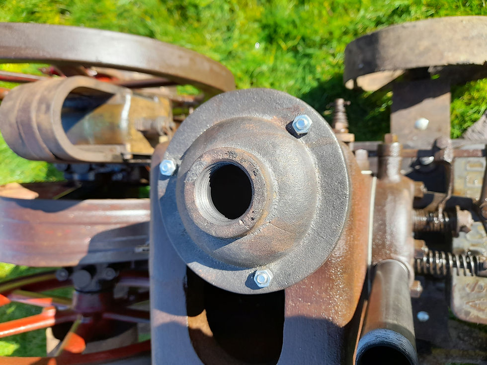 Thumbnail: Associated / Amanco cast iron exhaust silencer 1"bsp