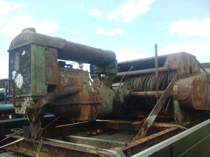 Fordson N powered Automower winch unit