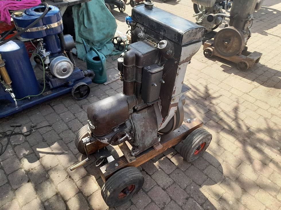 Thumbnail: Bernard W1 petrol stationary engine