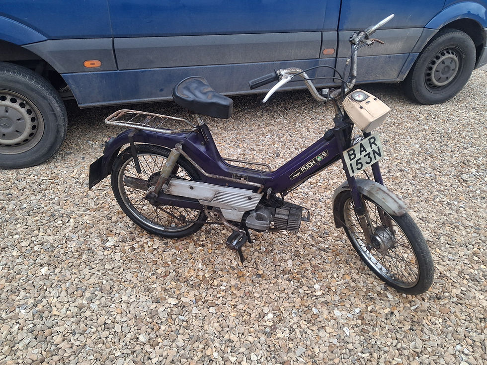 Puch Maxi Moped Project - Rusty Relics