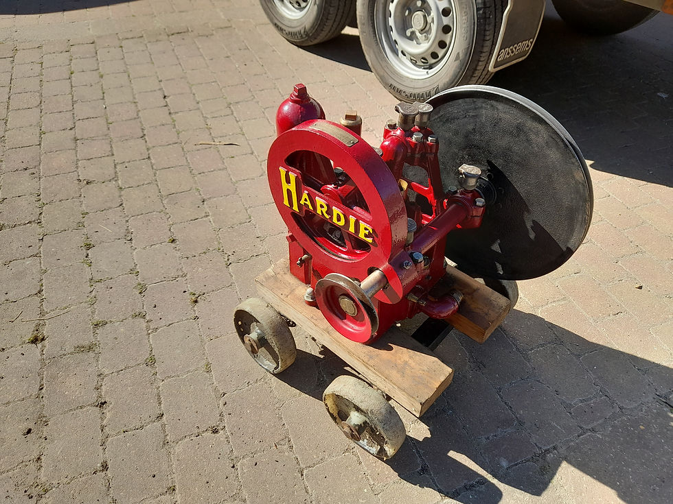 Thumbnail: Rare Hardie double ram water pump