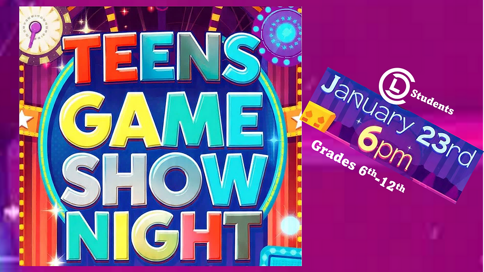 CLC Students Game Show Night