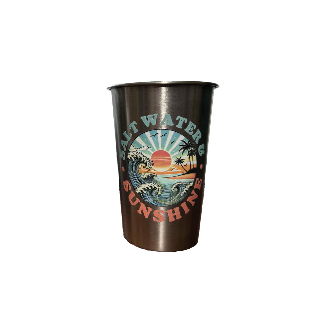 Salt Water & Sunshine Stainless Steel Cup