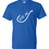 Thumbnail: bite me fishing t-shirt royal blue