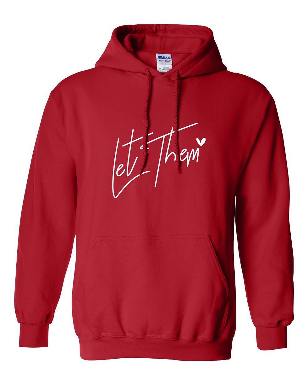 Thumbnail: Let Them Hoodie.  Color options available.