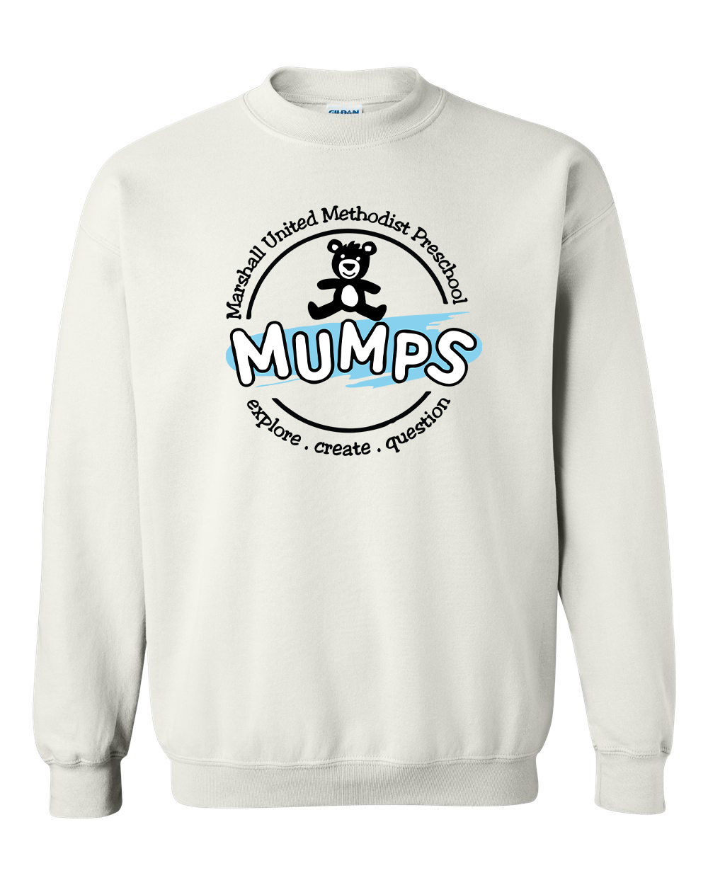 MUMPS Adult Crewneck Sweatshirt