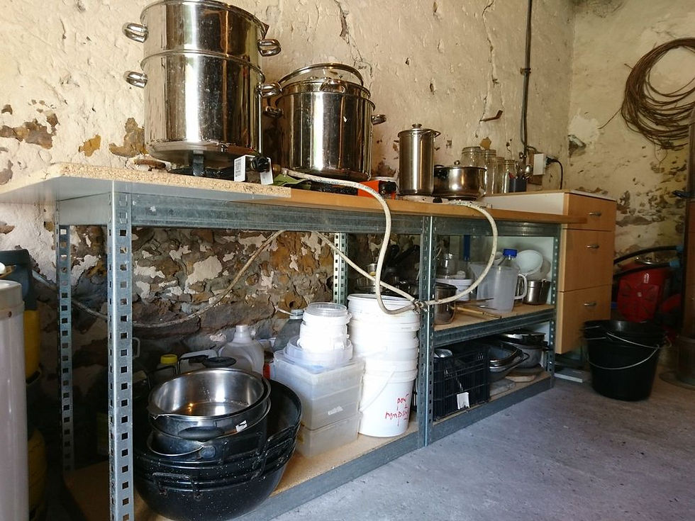 Espace cuisson et teinture