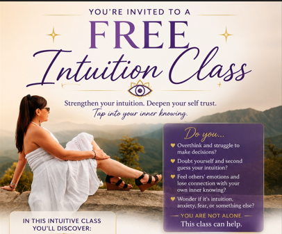 6th Chakra Class Awaken Your Intution