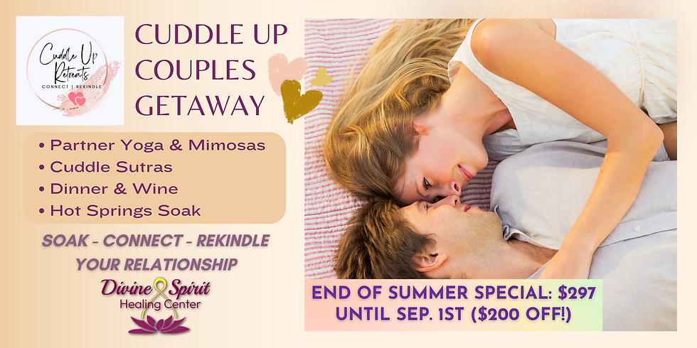 Cuddle Up Couples Getaway (September 2023)