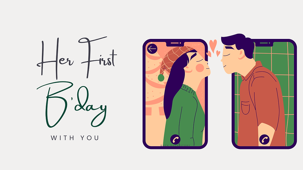 1st Birthday Gift for Girlfriend