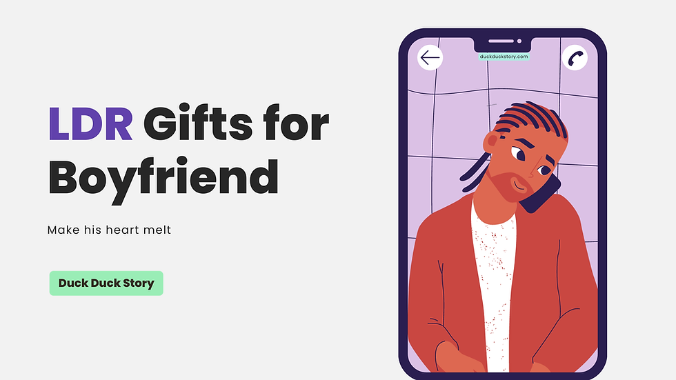Gifts for Boyfriend Long Distance (LDR)