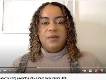 Imagining Futures - In Conversation: Building Psychological Resilience (Maudsley NHS)
