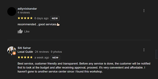 Customer Review