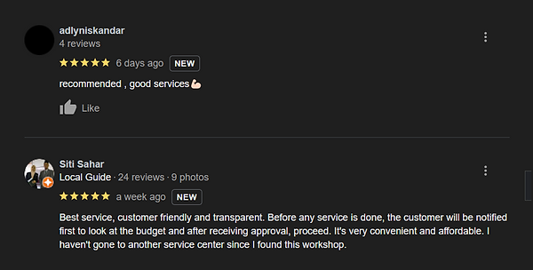 Customer Review