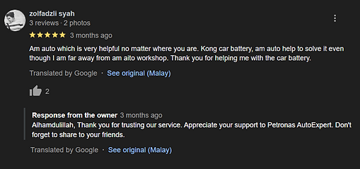 Customer Review