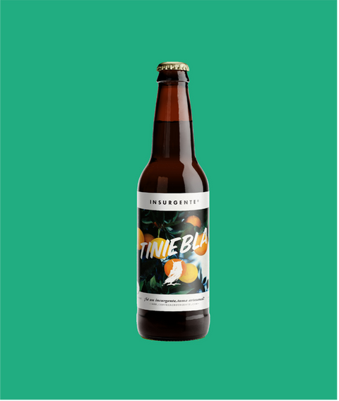 cerveza tiniebla - cerveceria insurgente