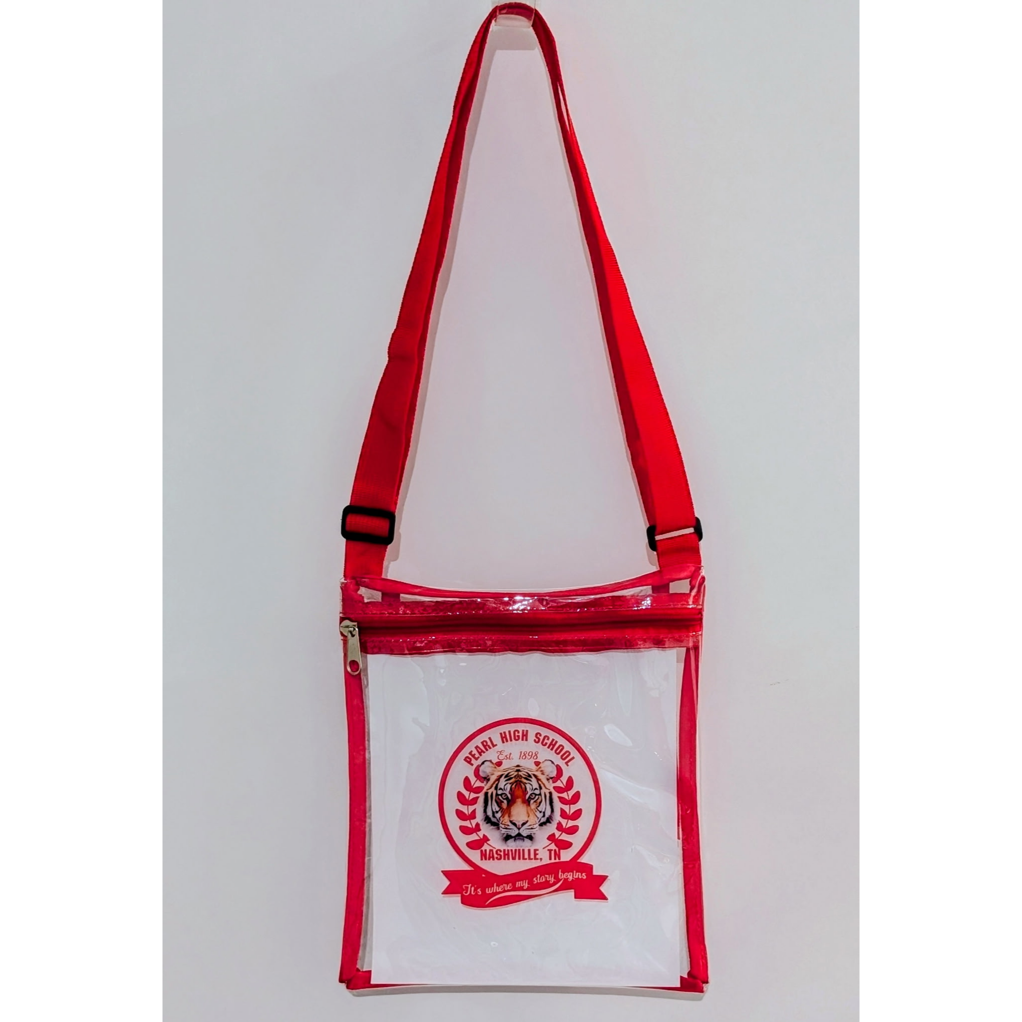 Pearl High 'My Story' Stadium Crossbody Purse
