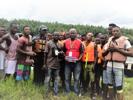Boat Driving Training to Youth in Bekumu
