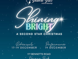 JUNIOR AUDITION NOTICE: Shining Bright - Second Star Youth Theatre
