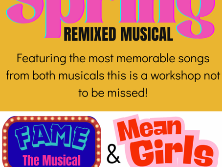JUNIOR AUDITION NOTICE: Spring Remixed – Double Bill: Fame and Mean Girls - Fame Performing Arts