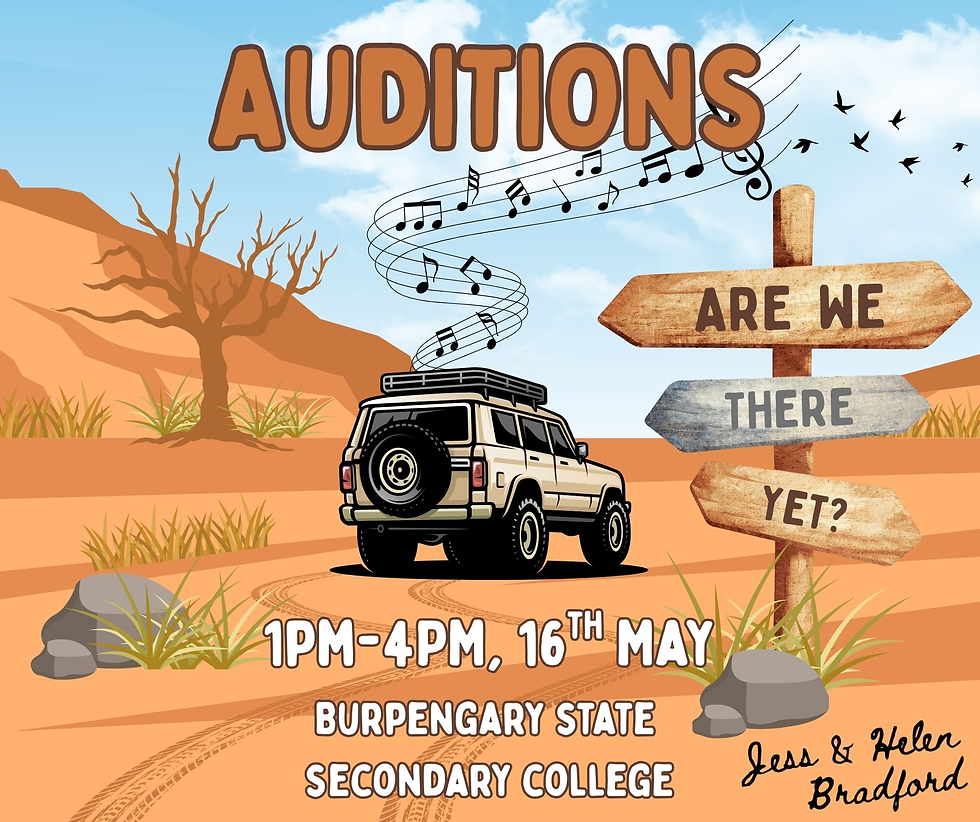 AUDITION NOTICE: Are We There Yet? - North Brisbane Theatre Company