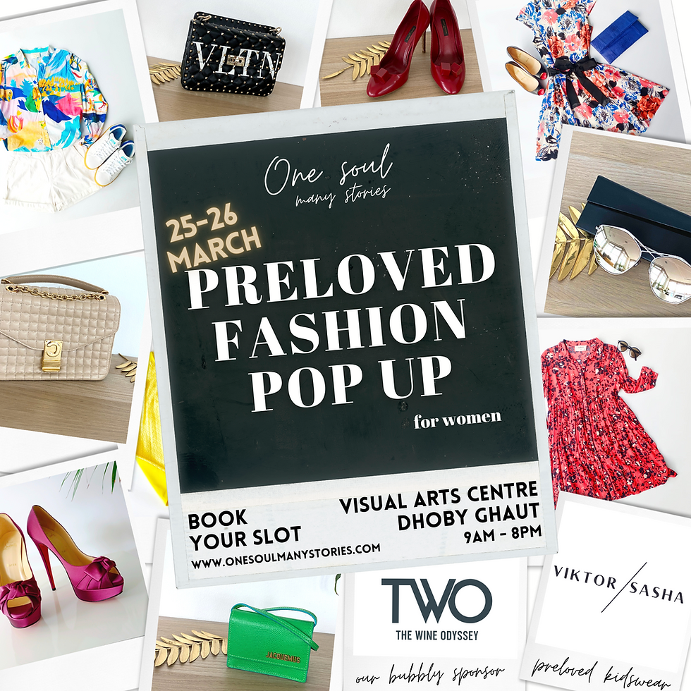 One Soul Many Stories Preloved Fashion Pop Up - Orchard