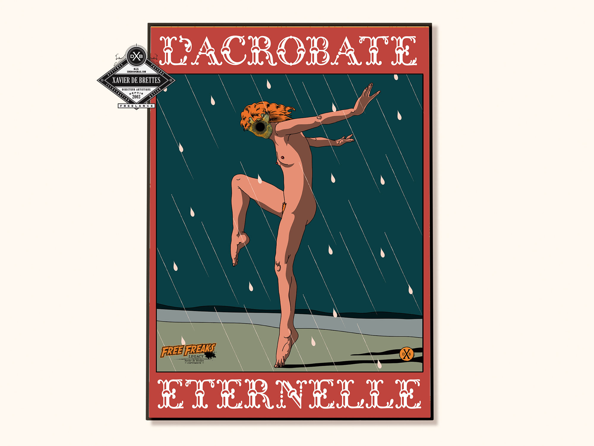 L'ACROBATE sous la pluie