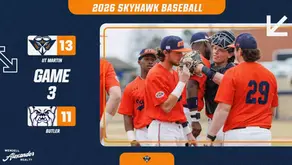 Skyhawks Use Six-Run Eighth Inning To Push Past Butler In 13-11 Victory