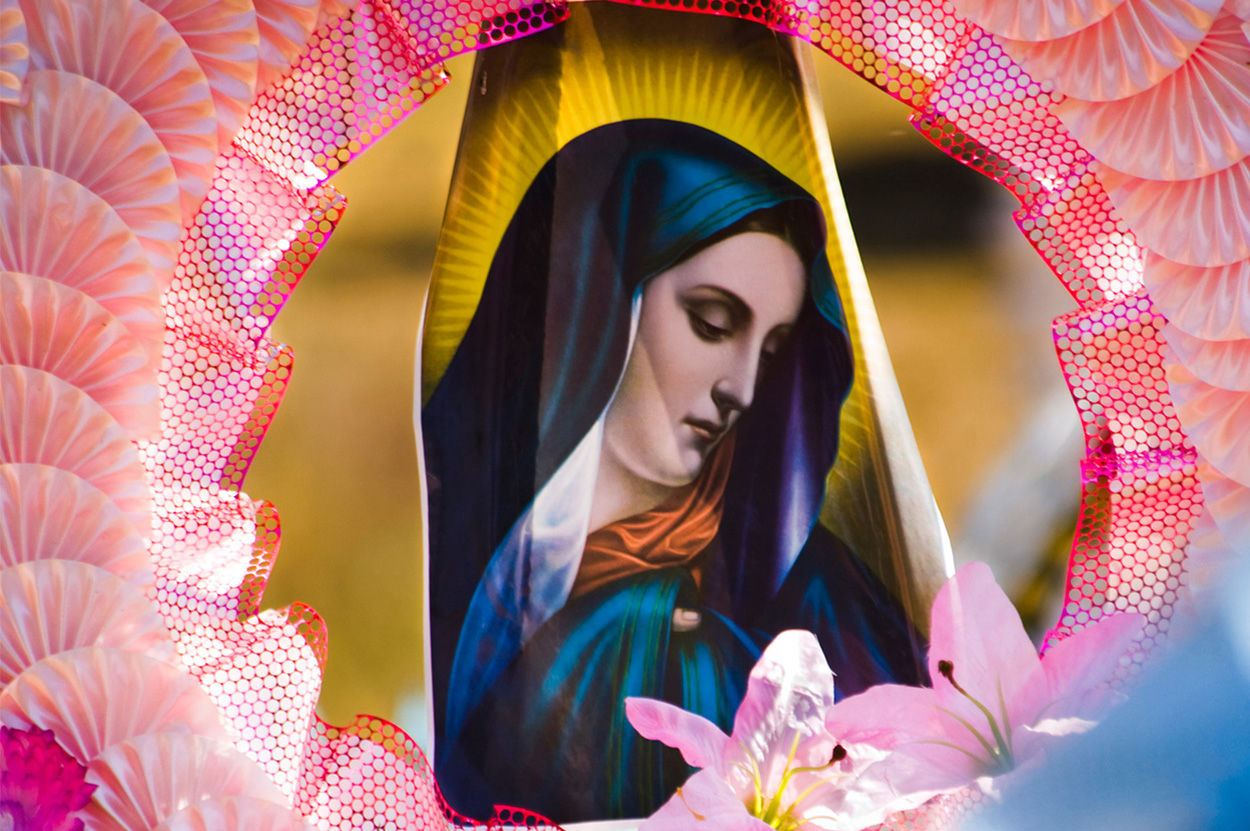 Panteón del pueblo de Araró, Michoacán.