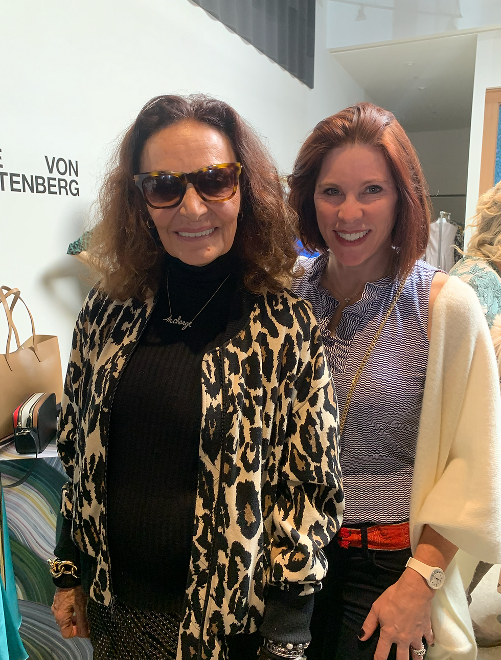 Diane von Furstenberg's advice to women on taking charge