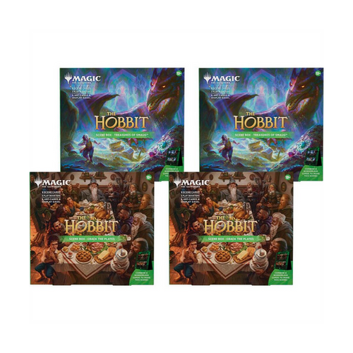 The Hobbit Scene Boxes Case – 2 of Each, MTG Foil