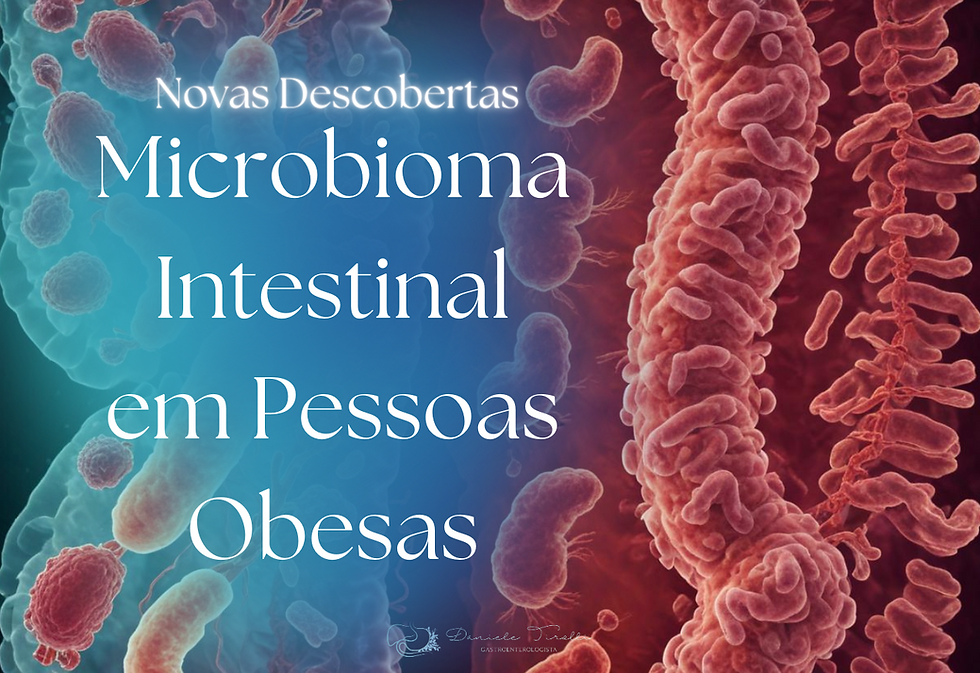 Estudo recente (2024) revista nature sobre obesidade e microbioma