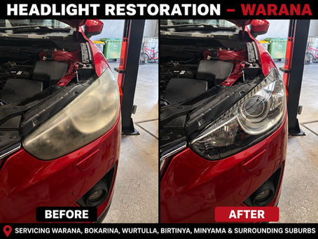 ✨ Headlight Restoration in Warana – Huge Before & After Transformation!