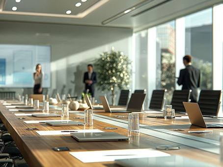 Executive boardroom meeting discussing strategic hiring decisions in Brisbane’s 2026 talent market