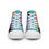 Thumbnail: Chromahue Blue Women’s high top canvas shoes