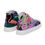 Thumbnail: Chromahue Jungle Black Women’s high top canvas shoes
