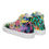Thumbnail: Chromahue Yellow Women’s high top canvas shoes
