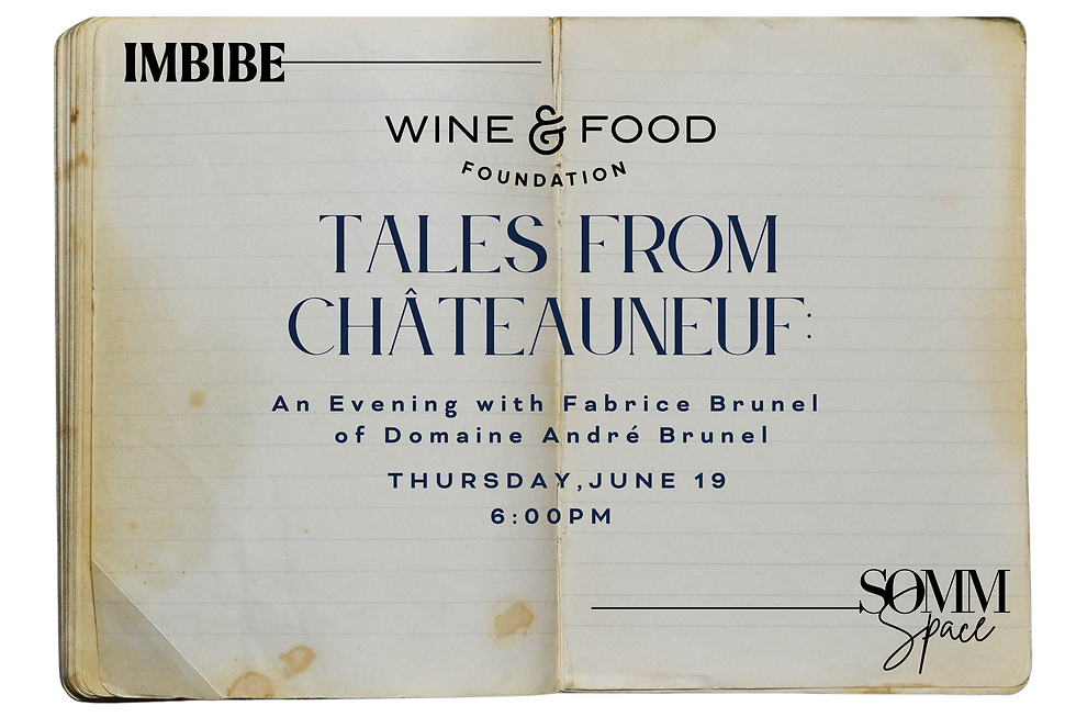 Tales from Chateauneuf: An Evening with Fabrice Brunel of Domaine André Brunel