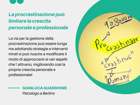 Che cos'è la procrastinazione?