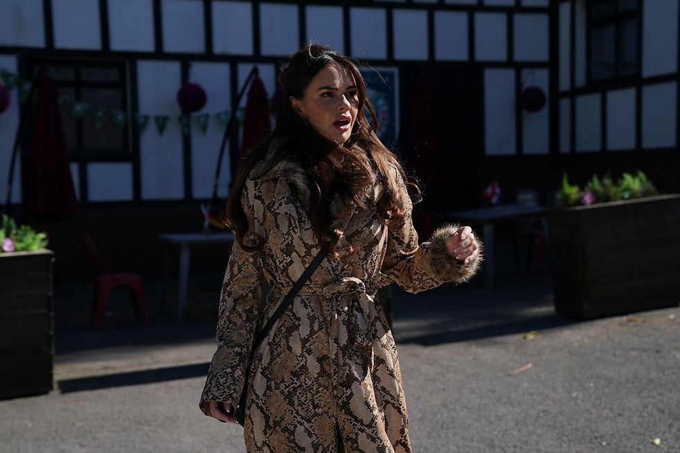 Mercedes is convinced that Jenson is up to no good in Hollyoaks