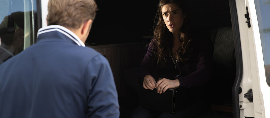 Victoria makes a surprising discovery in John's van in Emmerdale