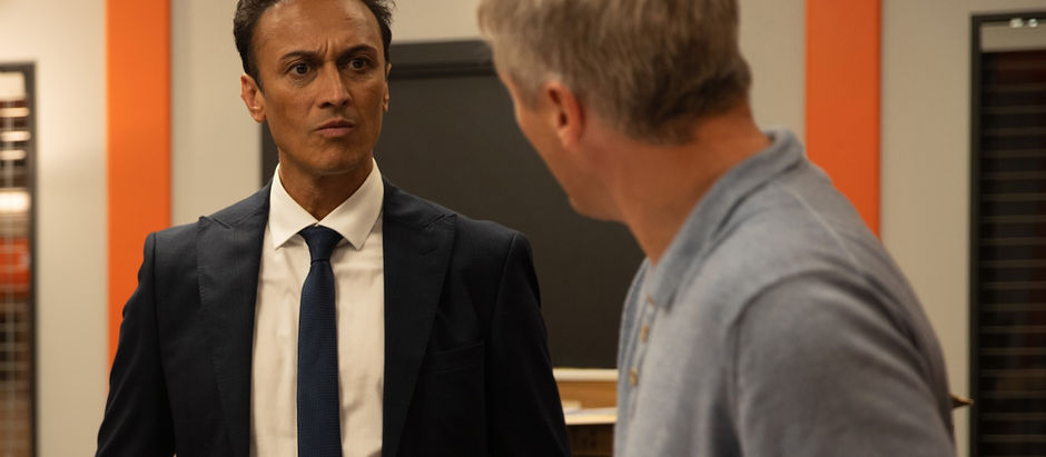 Jai demands his money back from Caleb after his betrayal in Emmerdale