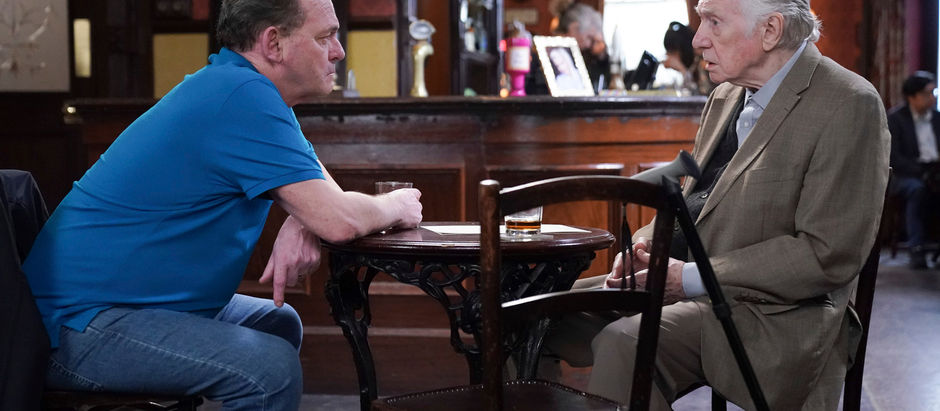 Billy worries he's turning into his father as he almost turns violent against Will in EastEnders